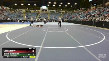 115 lbs Quarterfinal - Jenna Knight, Bonner Springs vs Lainie Burkhart, Goddard-Eisenhower