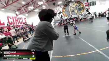 60/70-6u girls Round 3 - Henry Oscar, Rush MMA vs Rynney Barkley, MBCRD Youth Wrestling Club