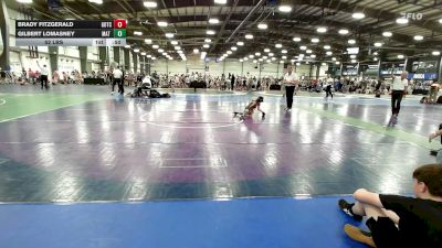 52 lbs Round Of 32 - Brady Fitzgerald, Team Gotcha - EL vs Gilbert Lomasney, Mat Warriors - EL