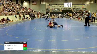 120 lbs Semifinal - Jerry Pygeol, Jr., Compound Wrestling vs Dallas Curry, Georgia