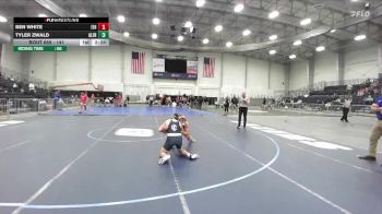 141 lbs 1st Place Match - Ben White, Ithaca vs Tyler Zwald, Alfred State