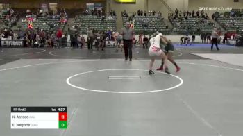 121 lbs Rr Rnd 3 - Evita Negrete, EGWA vs Kenya Atrisco, Swamp Monsters