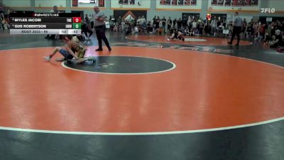 95 lbs Round 2 - Myles Jacobi, Trojan Warrior Elite vs Gus Robertson, Gold Medal Wrestling