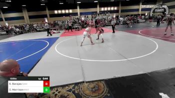 130 lbs Consi Of 8 #2 - Sebastian Barajas, Sunkist Kids/Monster Garage vs Drake Morrison, Brothers Of Steel