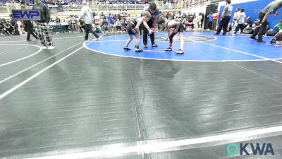 61 lbs Semifinal - Kasen Shouse, Cowboy Wrestling Club vs Bentley Hughart, Raw Wrestling Club