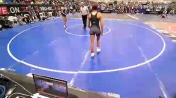 98 lbs Consi Of 8 #2 - Brenda Nunez, RedWave Wrestling vs Isabel Valenzuela, Rough House