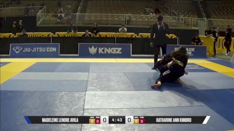 Katharine Ann Kimbro vs Madeleine Lenore Avila 2025 Pan Jiu Jitsu IBJJF Championship