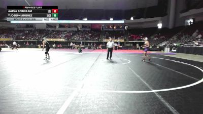 125 lbs Round Of 64 - Aarya Adimulam, Louisiana State vs Joseph Jimenez, Sacramento State
