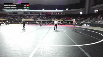 125 lbs Round Of 64 - Aarya Adimulam, Louisiana State vs Joseph Jimenez, Sacramento State