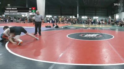 157 lbs Cons. Round 4 - Kraig Bolte, VA Team Predator vs Theo Reinhart, Cavalier Wrestling Club