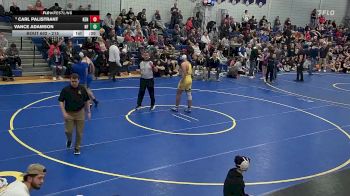 215 lbs 3rd Place Match - Carl Palistrant, Ken-Ton vs Vance Adamson, Niagara Falls