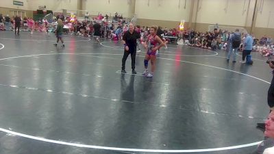 130 lbs Rr Rnd 3 - Breanna Corley, Lady Repears vs Jasmine Lilland, Team Mayhem