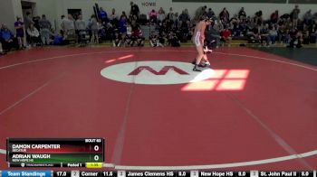 120 lbs Round 2 - Adrian Waugh, New Hope HS vs Damon Carpenter, Decatur