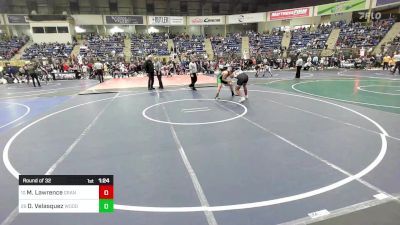 180 lbs Round Of 32 - Marques Lawrence, Grandview Wolves vs Duke Velasquez, Woodland Park Panthers