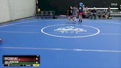 68 lbs Semis (4 Team) - Will McKeown, Mat Assassins White vs ANDREW COSGROVE, RedNose