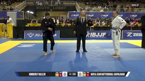 Kayla Jean Battershall-Sapalasan vs Kimberly Vallejo 2026 Pan Jiu Jitsu IBJJF Championship