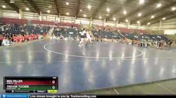 175 lbs Round 3 (8 Team) - Ben Miller, IDAHO1 vs Trevor Tucker, MONTANA3