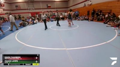 110 lbs Round 4 (6 Team) - Mason Lampe, MPWC vs Gavin Chambers, High Plains Marauders