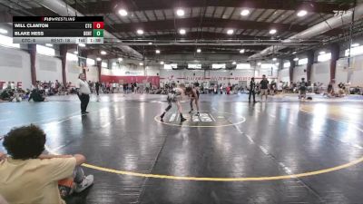 116 lbs Round 4 (12 Team) - Blake Hess, Benton vs Will Clanton, Curby Training Center