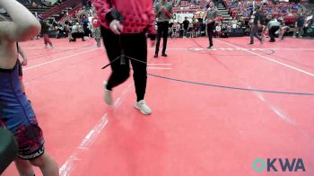 37 lbs Semifinal - Hadley King, Bartlesville Wrestling Club vs Kannon Engelhardt, Mojo Grappling Academy