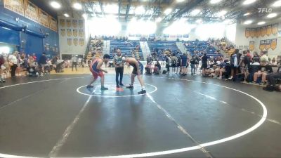 285 lbs Semis & Wb (16 Team) - Colton Hersey, Greasers vs Li Wong, Wakulla WC