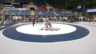 120 lbs Cons. Sub-rd Of 64 - Bryce Lavoie, Texas vs Alejandro Vega, Idaho