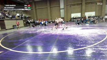 106 lbs Champ. Round 2 - Bo Courtney, Edmond North vs Cruz Gannon, Dowling Catholic