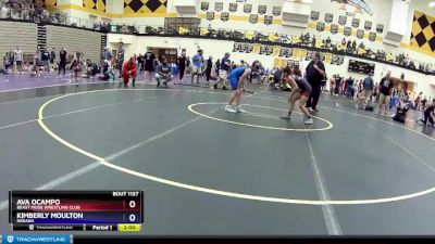 90 lbs Round 2 - Ava Ocampo, Beast Mode Wrestling Club vs Kimberly Moulton, Indiana