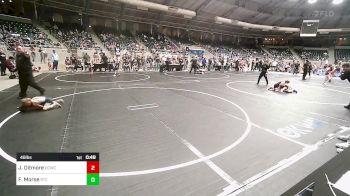 46 lbs Quarterfinal - Jaxon Ditmore, Dark Cloud Wrestling Club vs Finn Morse, Sallisaw Takedown Club