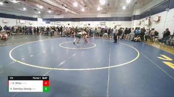 175 lbs Cons. Round 3 - Kohen Riley, Flathead (Kalispell) vs Alex Ramsay George, Liberty Bell