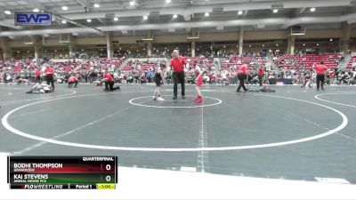 67 lbs Quarterfinal - Bodhi Thompson, Grandview vs Kai Stevens, Animal House FCS