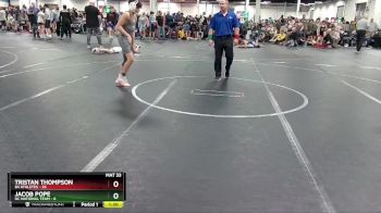 96 lbs Round 4 (8 Team) - Tristan Thompson, 84 Athletes vs Jacob Pope, NC National Team
