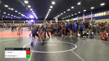 Match - Loretta Lopez, Elk Grove Wrestling Academy vs Bryana Alvarenga, Spartan Wrestling Academy