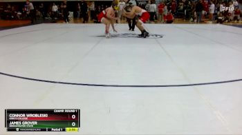 184 lbs Champ. Round 1 - Connor Wrobleski, King`s College vs James Grover, Bridgewater State