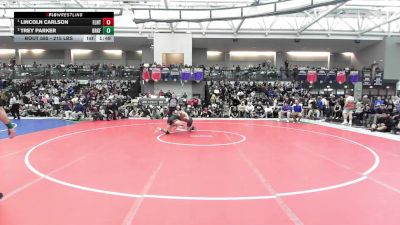 215 lbs Final - Lincoln Carlson, East Lyme/Norwich Tech vs Trey Parker, Brookfield/Shepaug