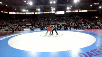 4A 126 lbs Champ. Round 1 - Porter Swan, Homedale vs Bradley Dickson, Sugar-Salem