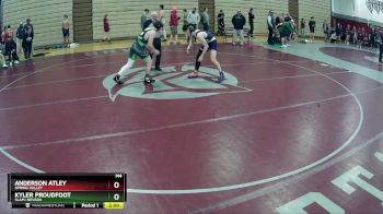 144-144 lbs Semifinal - Kyler Proudfoot, SLAM! NEVADA vs Anderson Atley, Spring Valley