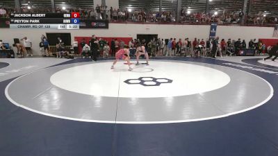 74 kg Champ. Rd Of 128 - Jackson Albert, George Mason vs Peyton Park, BullTrained Wrestling