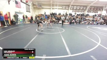 107 lbs Cons. Round 4 - Ava Hensley, Red Mountain vs Alexa Acosta, Hamilton High School