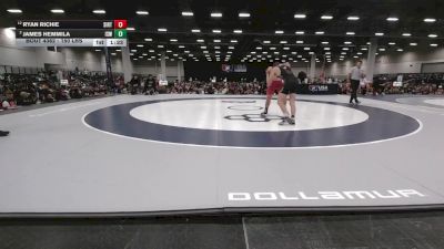 150 lbs 1st Place Match - Ryan Richie, Southern Illinois Regional Training Center vs James Hemmila, Izzy Style Wrestling