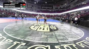215 lbs Semifinal - Robert Demicell, Columbia vs Briar Baughman, Middleton