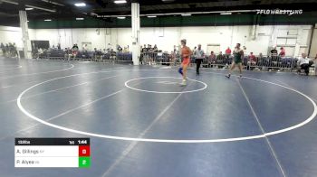 132 lbs Consi Of 32 #2 - Aidan Gillings, NY vs Phoenix Alyea, VA