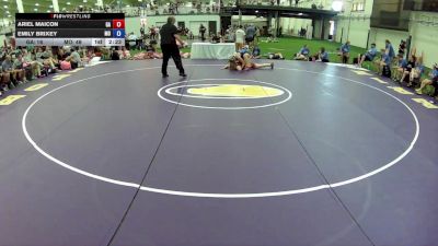 170 lbs Ariel Maicon, Georgia vs Emily Brixey, Missouri