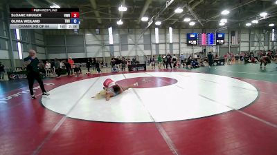 50 lbs Champ. Rd Of 64 - Sloane Kruger, Vision Wrestling vs Olivia Weiland, Tarleton Wrestling Club