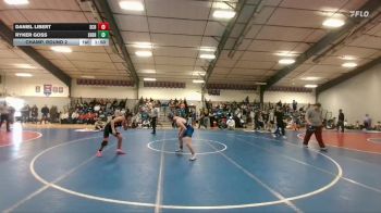 138 lbs Champ. Round 2 - Ryker Goss, Sheridan vs Daniel Libert, Scottsbluff