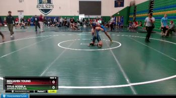 138 lbs Quarterfinal - Titus Rodela, Jefferson (Portland) vs Benjamin Young, Canby