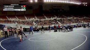 157-D1 Quarterfinal - Ryder Schulte, Liberty High School vs Mike Johnson, Casteel High School