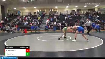 170 lbs Quarterfinal - Jacen Jackson, Oklahoma vs Benjamin Janssen, Missouri