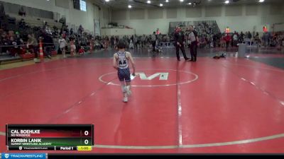 45 lbs 3rd Place Match - Cal Boehlke, No Nonsense vs Korbin Lanik, Summit Wrestling Academy