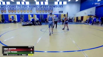 144 Blue Semifinal - Hunter Prosen, Camden vs Troy Thaxton, Wakulla Hs